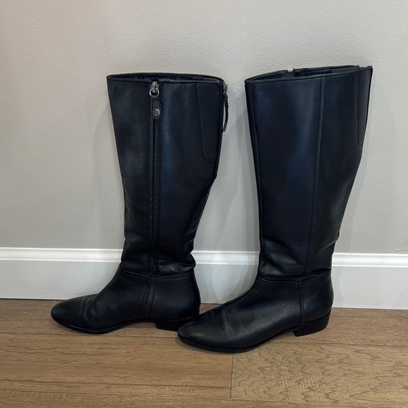 Geox Felicity Woman Leather Boots Size 8 - Picture 3 of 7